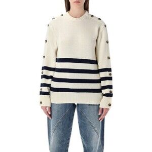 J. W. Anderson Ivory Breton Jumper With Buttoned Sleeves - NWT